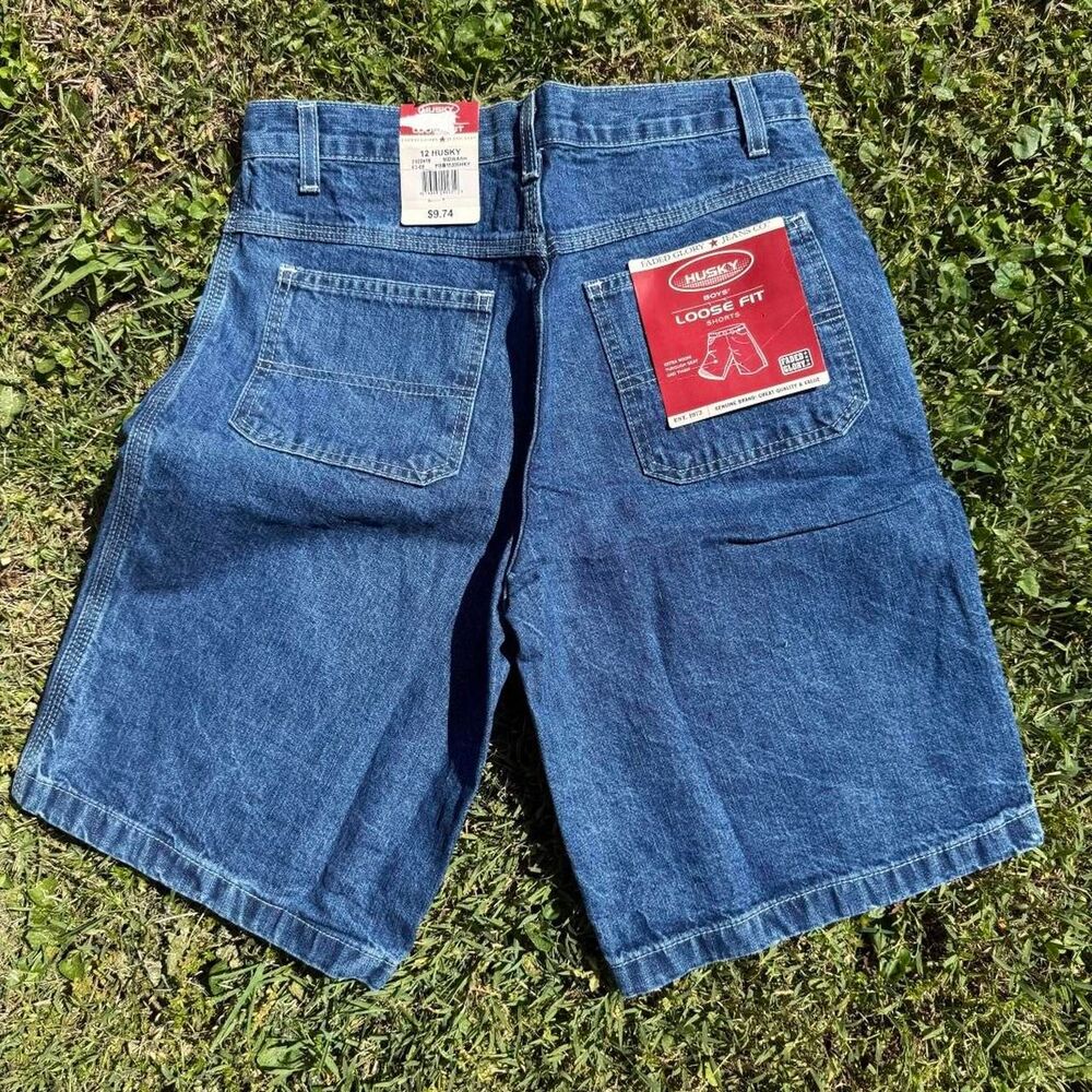 NWT Y2K Faded Glory Juniors Size 12 Jean Shorts